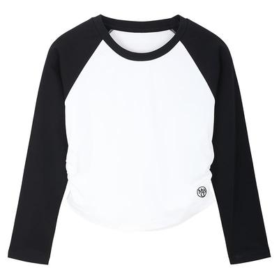 MindBridge长袖黑白拼接