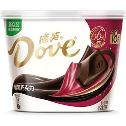 德芙醇黑66%纯正可可脂巧克力