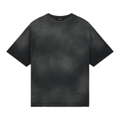 WE11DONE男女同款染色短袖T恤