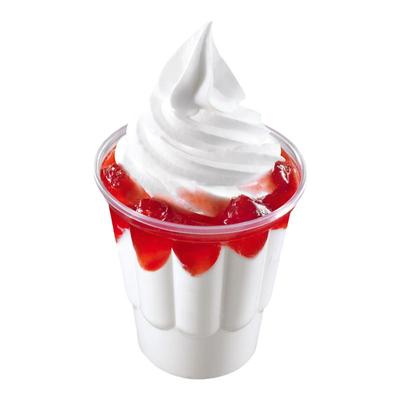 加厚冰激凌商用一次性只装圣代杯