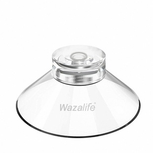 wazalife强力固定透明M4长短螺丝4cm吸盘可换挂钩玻璃家具桌脚椅