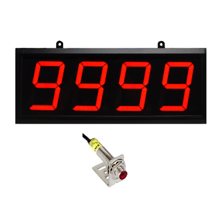 ZWHD工业智能电子看板计数器激光红外光电金属磁铁感应开关传感器