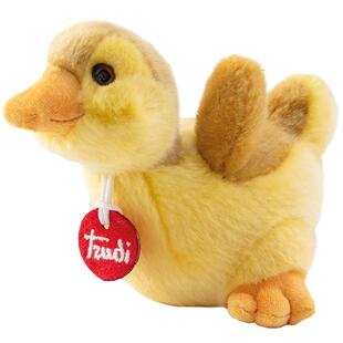 意大利trudi萌趣小可爱小黄鸭丫丫毛绒玩具鸭子公仔玩偶礼物娃娃