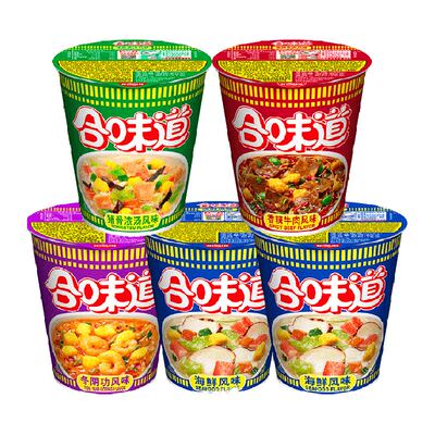 日清冲泡面桶装方便面