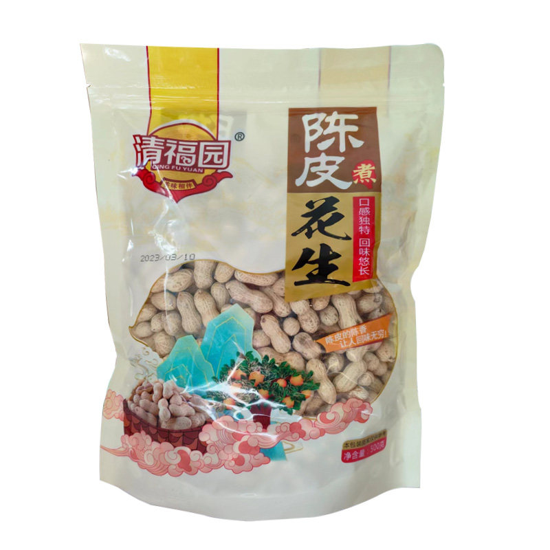 山东特产核桃味清福园小花生蒜香