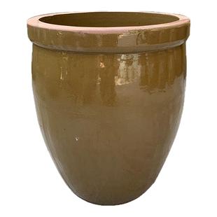 大水缸家用储水用庭院复古造景粗土陶瓦缸坛发酵腌菜米缸陶瓷老式