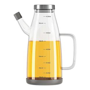 油壶厨房家用专用高硼硅玻璃耐热防漏不挂油油瓶酱油醋调料瓶装油