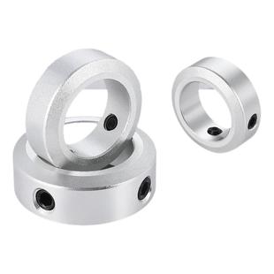 光轴固定环止动螺丝型限位环紧固挡圈轴承定位环铝合金顶丝止退环