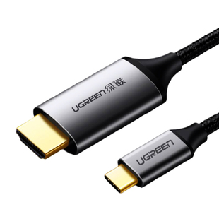 绿联typec转hdmi线手机电脑电视机同屏转换连接typc转DP笔记本ipad安卓平板外接显示器投影仪高清数据投屏线