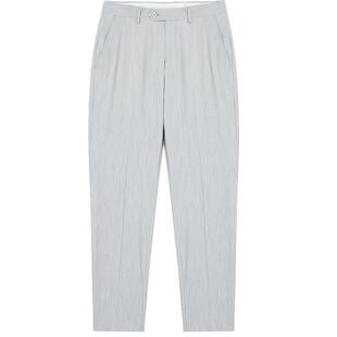 JDV男装春秋季新款灰白凉感抗菌冰氨纤维直筒防晒西裤裤子长裤通