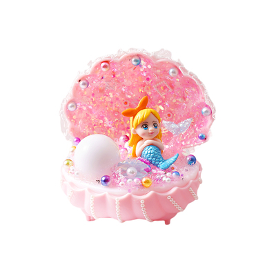 七彩同盟美人鱼小夜灯手工diy