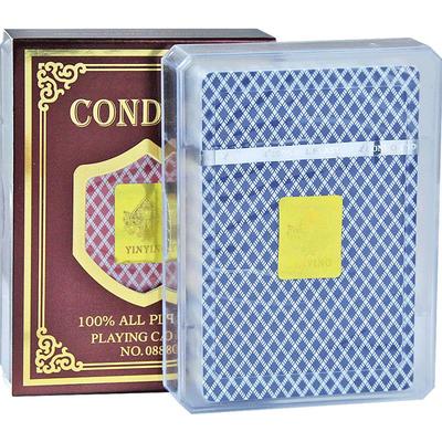 塑料扑克牌PVC防水防折双面磨砂