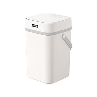 垃圾桶家用2026新款客厅带盖按压式大容量方形厨房卧室卫生间厕所