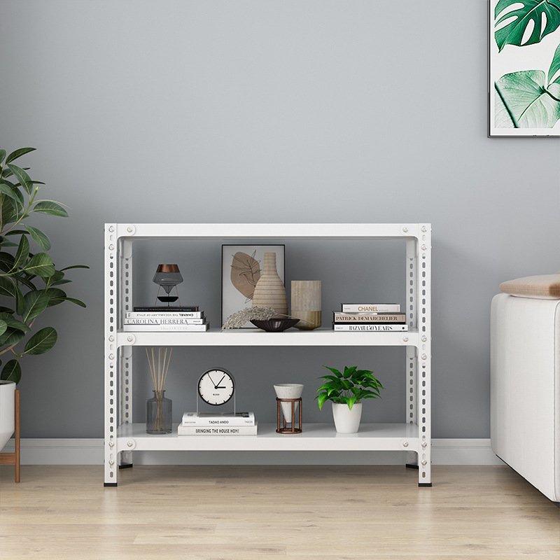 钢制货架超强承重置物架家用铁架子超市多层落地架展示架储物仓库