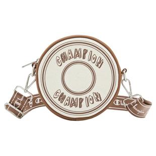 Champion冠军官方甜甜圈圆饼包牛仔包校园斜挎包女款