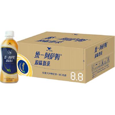 统一阿萨姆原味奶茶300ml×24瓶
