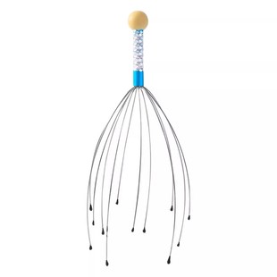 八爪鱼头部按摩器五爪头皮经络疏通按摩爪头疗抓头神器灵魂提取器