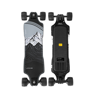 BIBUFF ENGINE O系凌峰电动滑板车四轮双驱上班校园代步刷街长板