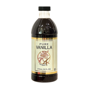 美国直邮 Pure Vanilla纯天然浓缩香浓香草提炼精华烹饪美食473mL