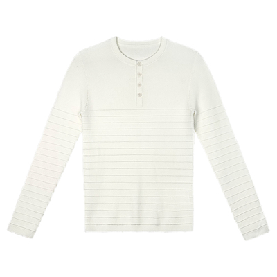 weave静谧初雪米白针织衫