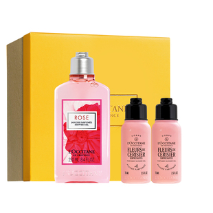 【新品上市】欧舒丹瑰香之心香氛沐浴露玫瑰香留香男女士洗澡礼物