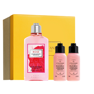 欧舒丹玫瑰香氛沐浴啫喱