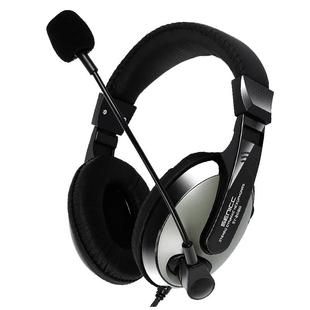 头戴式耳机麦克风立体声电脑游戏USB手机笔记本学习耳机声丽2688