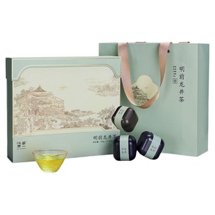 【顺丰】第一江南2025明前特级龙井礼盒装绿茶春茶叶送长辈伴手礼