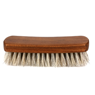 马毛刷擦鞋油刷鬃毛刷反绒面翻毛皮鞋清洁刷鞋鞋刷子软毛刷麂皮刷