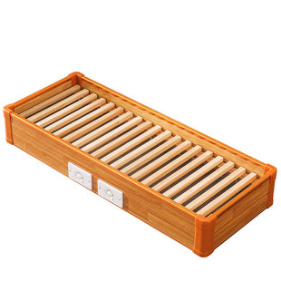 暖脚器家用实木取暖器电热烤火炉学生办公室烤脚烘脚火盆神器省电