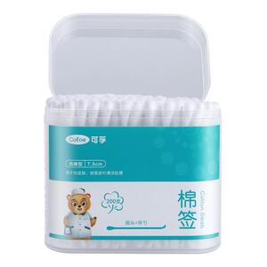 可孚医用棉签掏耳一次性双头