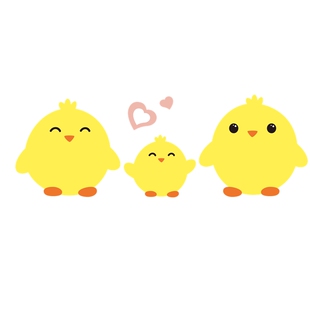 装饰墙贴遮丑补洞贴纸卧室房间门上墙面布置贴画自粘小图案小黄鸡