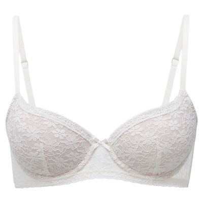 软钢圈蕾丝薄杯透气内衣