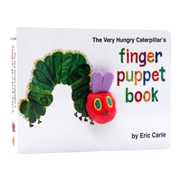 好餓的毛毛蟲(chóng)The Very Hungry Caterpillar Finger Pupet Book手指偶書(shū) 英文原版繪本 Eric Carle艾瑞卡爾兒童啟蒙紙板圖畫(huà)書(shū)