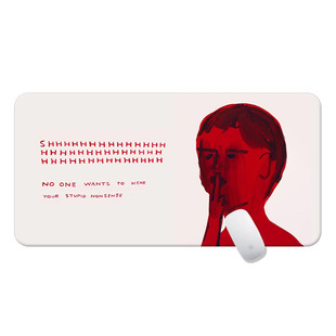 超大ins皮革pvc鼠标垫防水游戏电脑耐脏桌垫潮趣味复古个性滑鼠垫