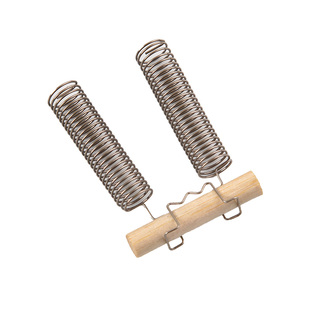 新二胡弹簧琴码码子增加混响音量声音大竹子配件钢丝金属二胡码