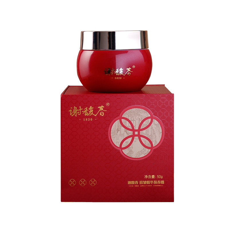 谢馥春抗皱精华葆春霜50g紧致补水保湿舒缓淡化细纹面霜保湿霜