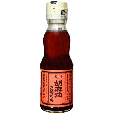 日本进口九鬼浓口芝麻油胡麻油