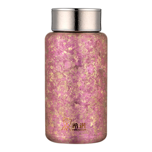 希诺纯钛保温杯女士高颜值钛杯抗菌水杯便携随行口袋杯小保温杯子