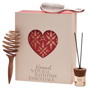 KRRAMEL新婚礼物送新娘闺蜜梳子高级实用结婚礼盒送新人生日礼物