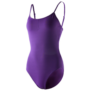 小茉莉黑色芭蕾舞练功服成人女跳舞形体服女生体操服后背交叉体服