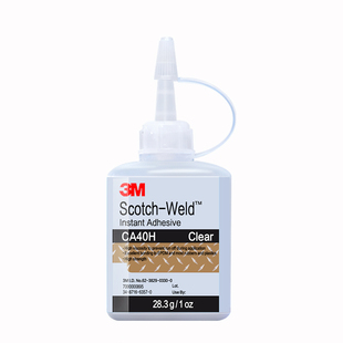 3M强力胶3d打印胶水CA40H粘玩具车人偶手办PLA PETG ABS PA PVA TPU塑料专用组装固定胶快干透明3D打印模型胶