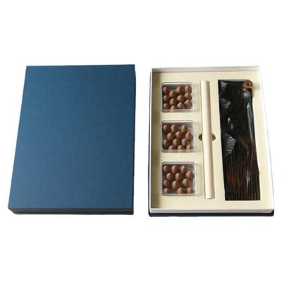 云海日式木质手工雕刻莲花香座