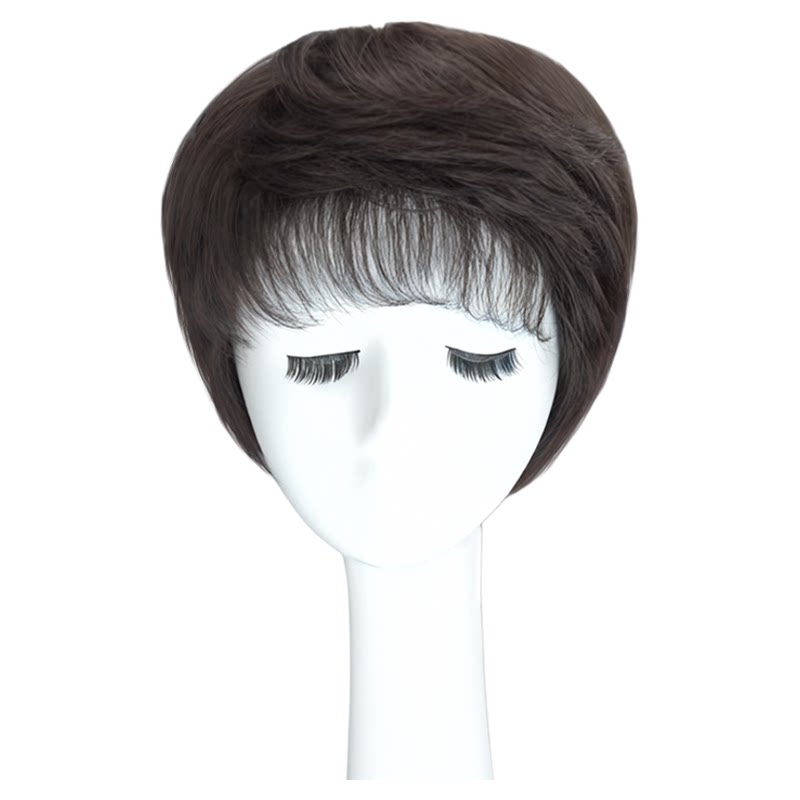 丝奈儿全真发自然遮白发轻薄透气