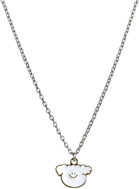 SIZEE秋季新款白云飞猪INS项链