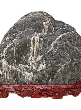 泰山石镇宅靠山客厅办公室摆件