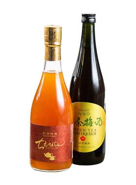 日本进口受赏红茶梅酒绿茶梅酒