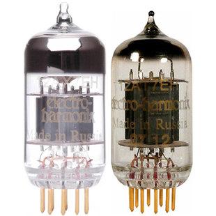 俄罗斯 EH 12AT7 12AU7 12AX7 6922 E88CC ECC88 6DJ8 金脚电子管