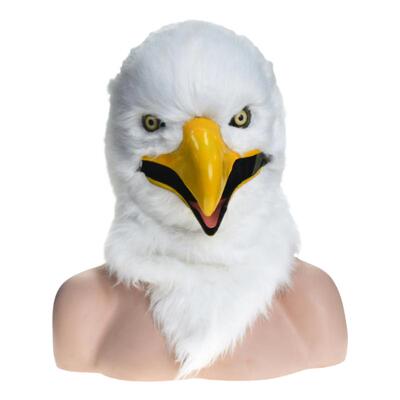 拍摄道具 男女通用  动物面具 老鹰头套万圣节化妆舞会派对可动嘴