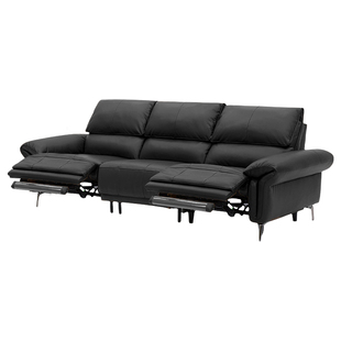 【新品】LAZBOY乐至宝真皮功能沙发电动复古0靠墙真高脚高靠背685